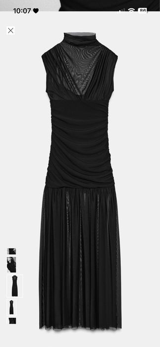 Шикарна сукня Zara М