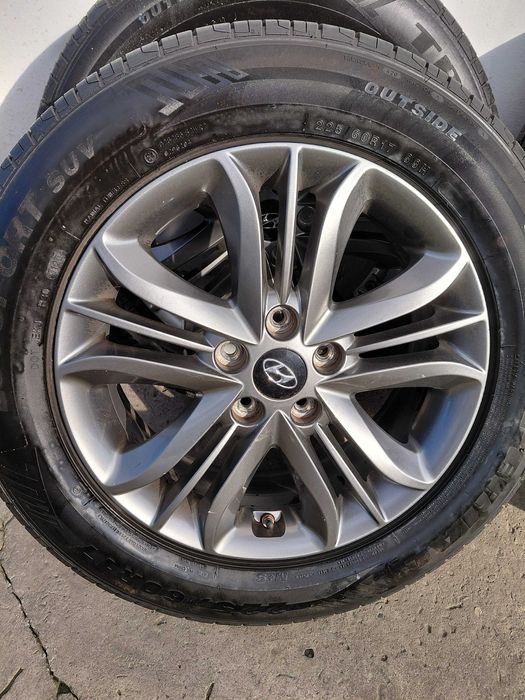 komplet kół aluminiowych  HYUNDAI KIA 225/60/R17