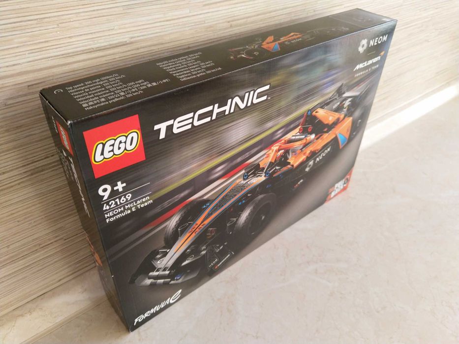 NOWE Klocki 42169 LEGO Technic McLaren Formula E Race Car