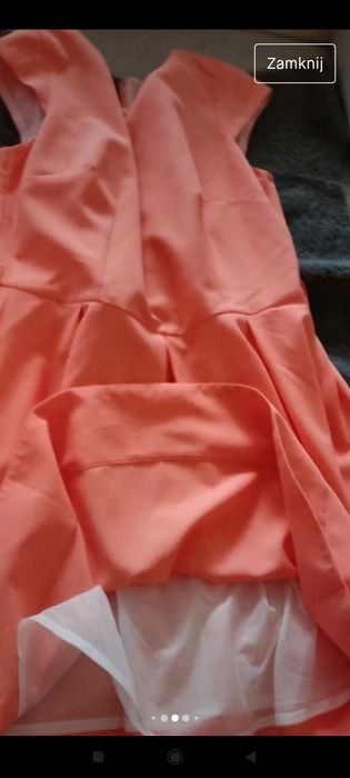 Sukienka damska koktajlowa