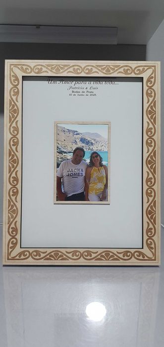 Quadro de assinaturas cerimónia