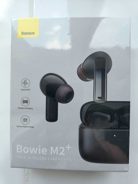Бездротові навушники Baseus Bowie M2+ TWS Black