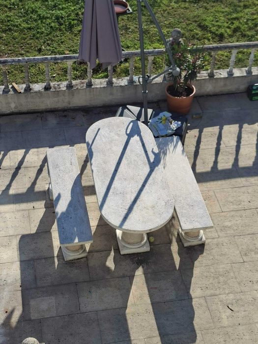 Mesa de exterior // Outside table concrete stone