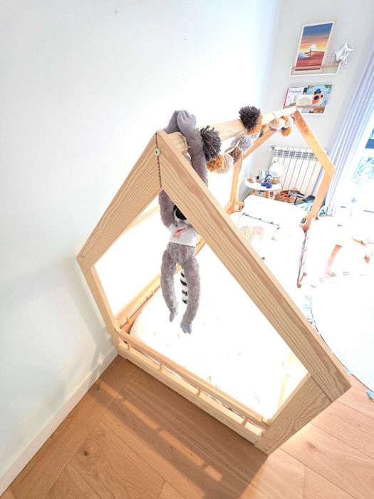 Cama infantil 90x200 Mon Lit Cabane