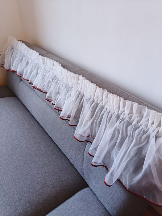 Firanka woalowa, lambrekin 6m, nowa