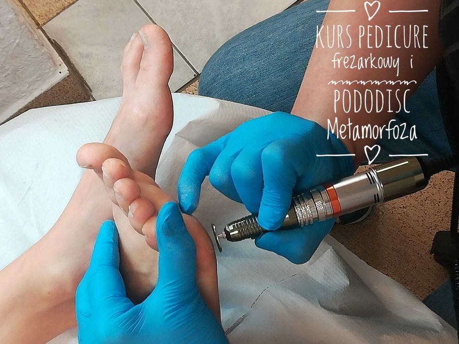 Kurs pedicure frezarkowy+ pododisc