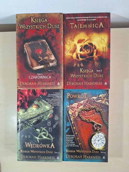 Deborah Harkness Księga wszystkich dusz 1-4