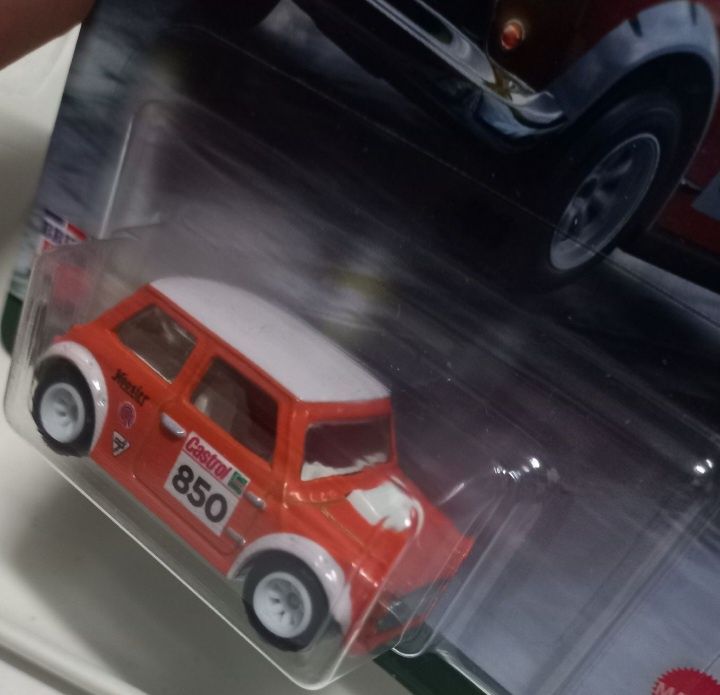 Morris mini rodas de borracha hot wheels