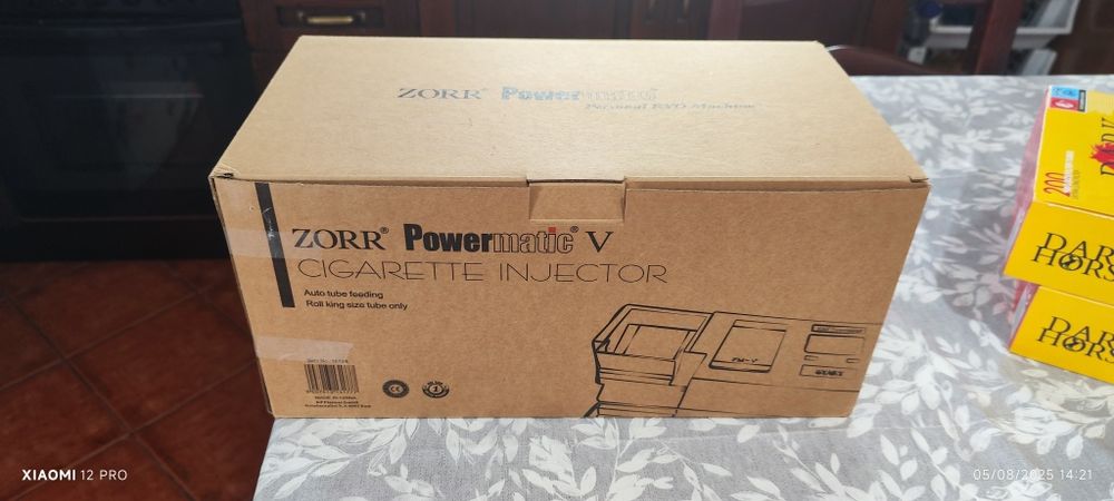 Máquina de entubar, powermatic V