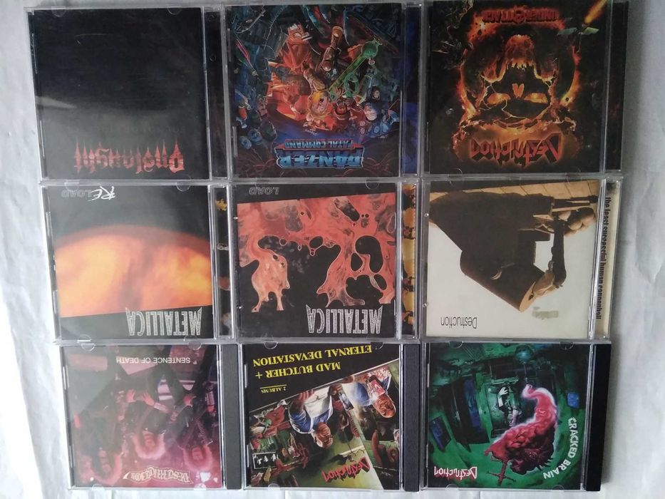 Slayer/Annihilator/Over Kill/Destruction/сд диски.