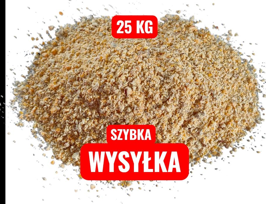 Kukurydza gnieciona DROBNA  dla kur 25kg