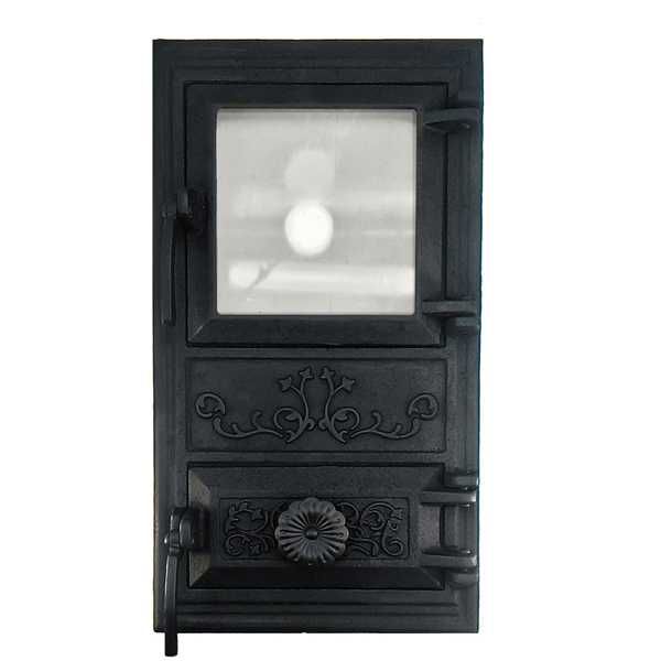 Дверця для печі зі склом, дверца в печь грубу со стеклом, дверка в піч