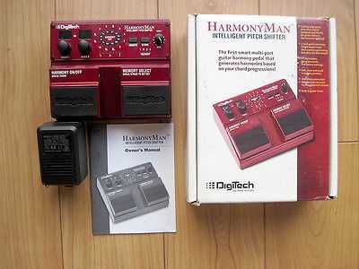Pedais DigiTech Harmony man /  JamMan Stereo Looper - (COMO NOVOS)