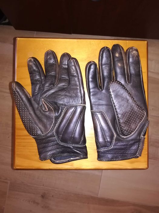 Luvas em pele - moto