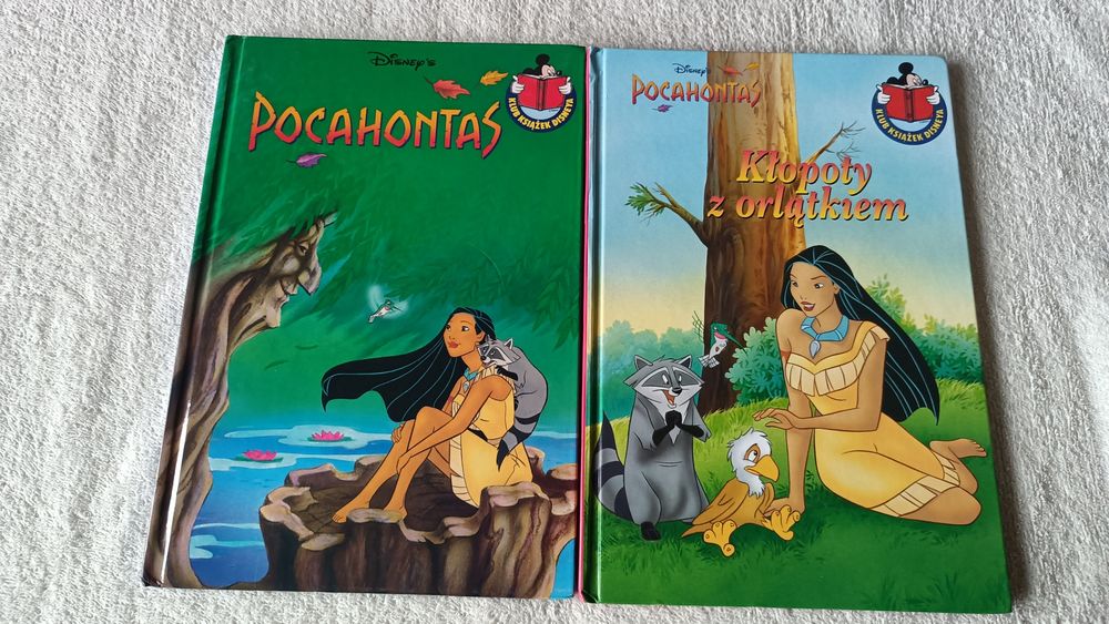 Disney 6x Pocahontas Oliver i Spółka Bambi i zagubiona wiewiórka Mały