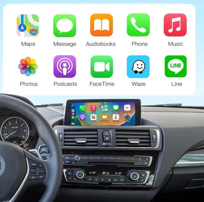 Бездротова система CarPlay Android для BMW