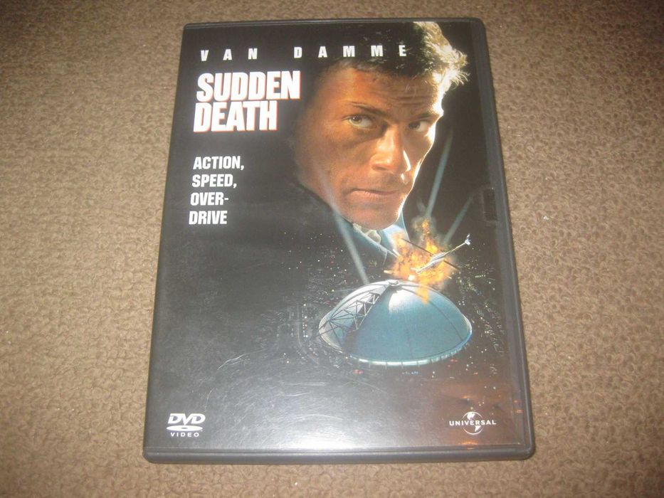 DVD "Morte Súbita" com Van Damme/Raro!