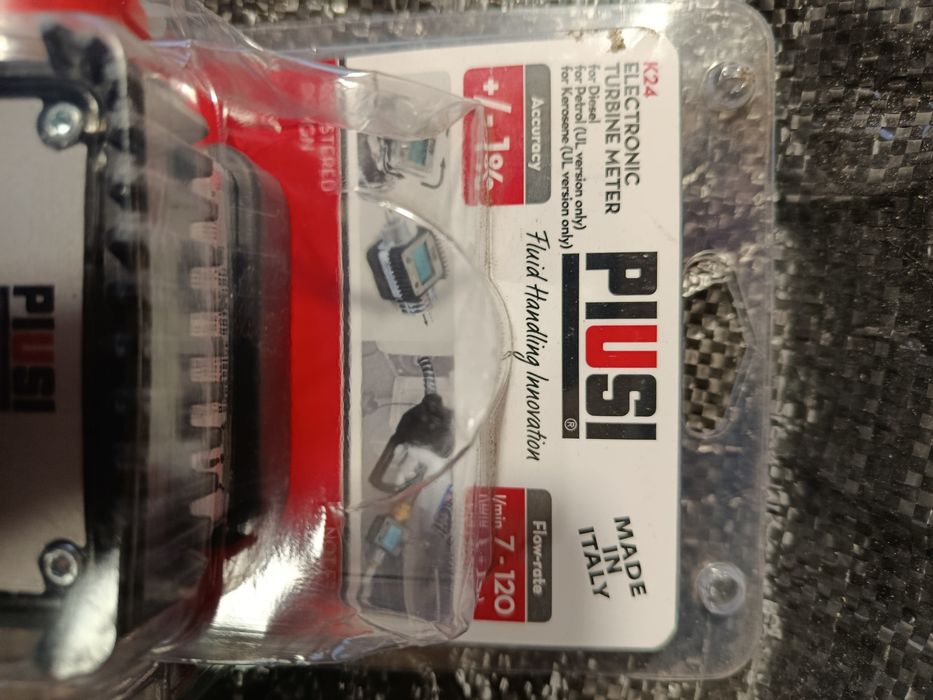 Licznik elektroniczny przepływomierz paliwa on Piusi K 24
