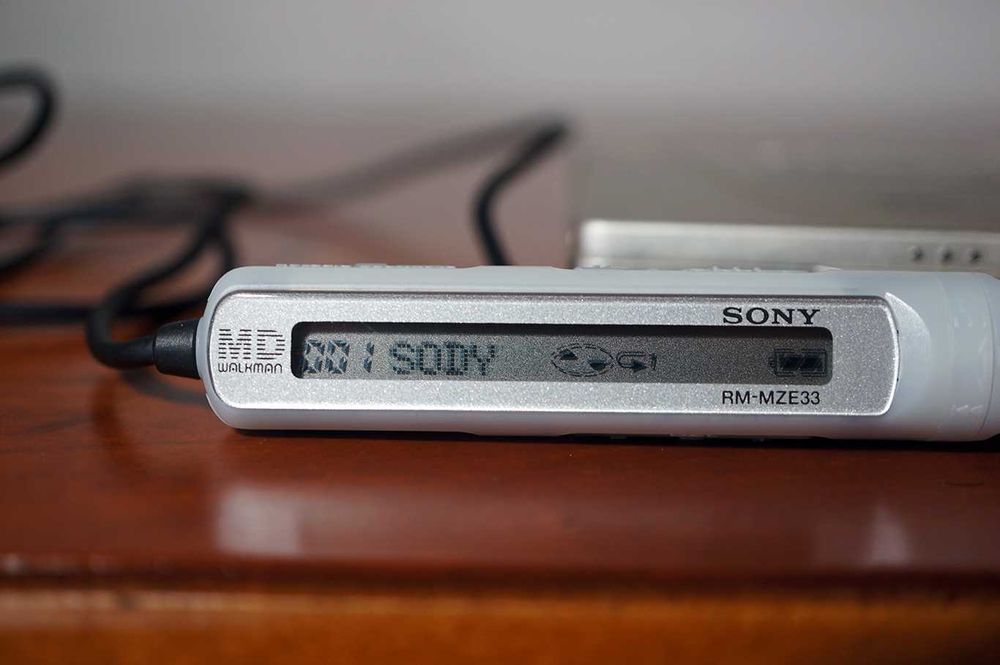 Minidisc Sony Portátil