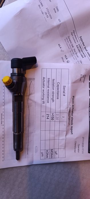 Форсунка Renault 1.5dci K9K