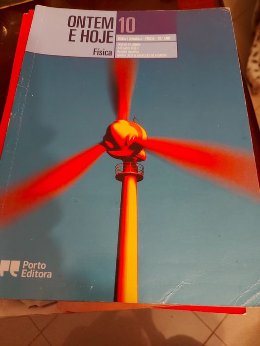 Ontem e Hoje - Física A - 10° Ano, da Porto Editora.