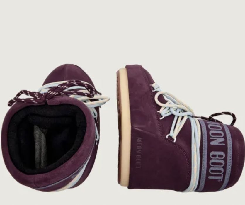 Śniegowce krotkue i dlugie bordo Moon Boot 35-43