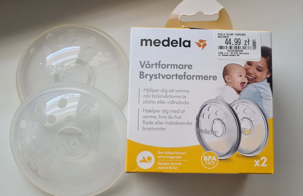 Medela osłonki formujące brodawki sutkowe 2 sztuki