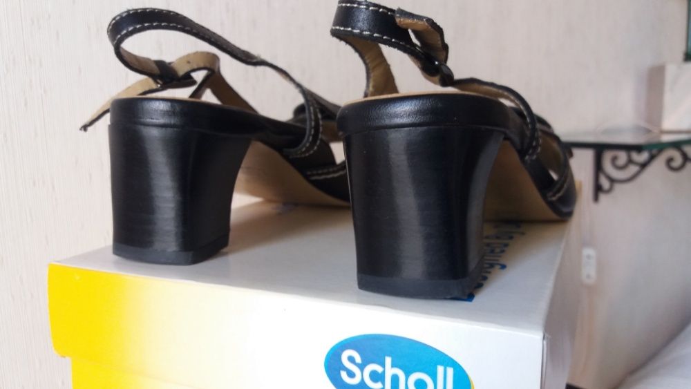 Sapato/Sandália, Dr Scholl (36/37) - NOVOS - nunca usados - pele preta