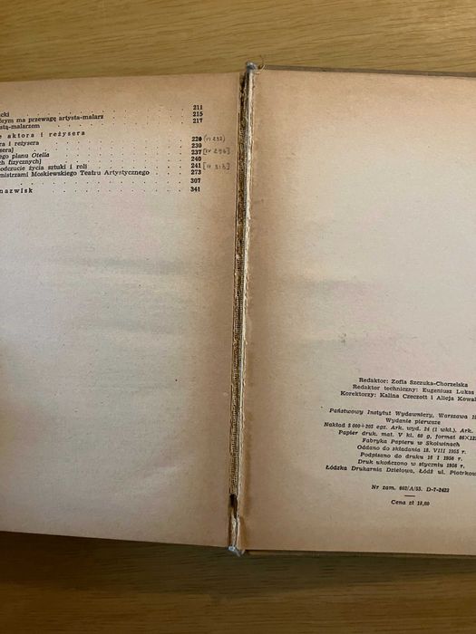 Konstanty Stanisławski Pisma I-IV KOMPLET