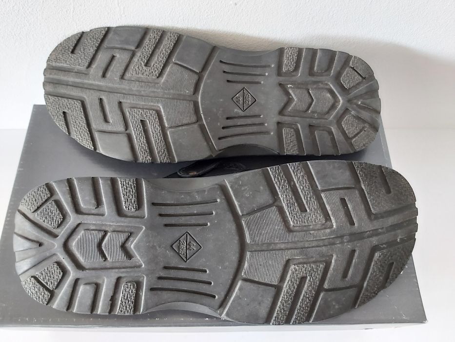 Sandały czarne Łukbut klapki męskie 44