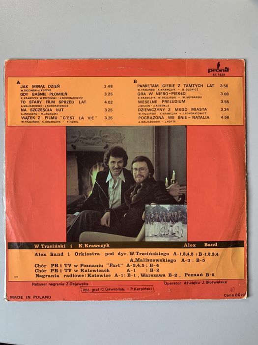 Krzysztof Krawczyk winyl vinyl