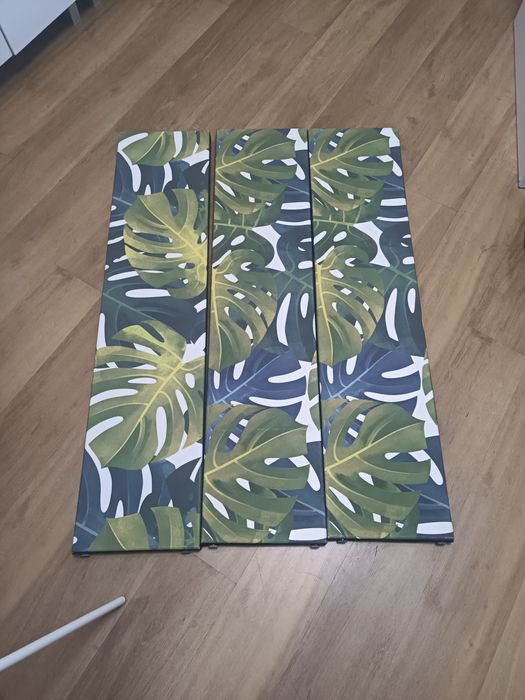Parawan  w monstery 3 częściowy niski 132 cm