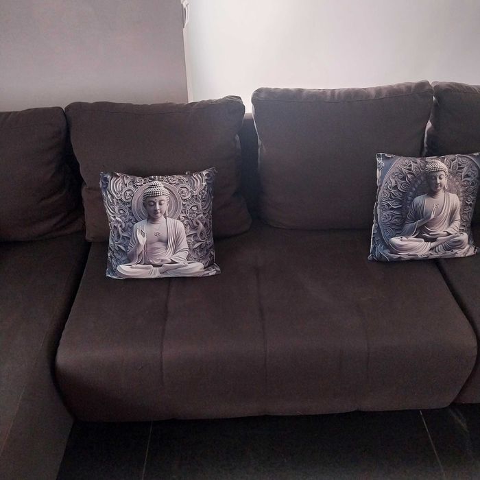 Sofa grande com chaiselong