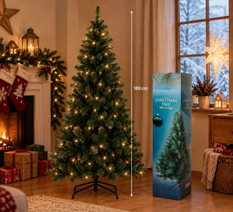 Arvore de natal 180cm