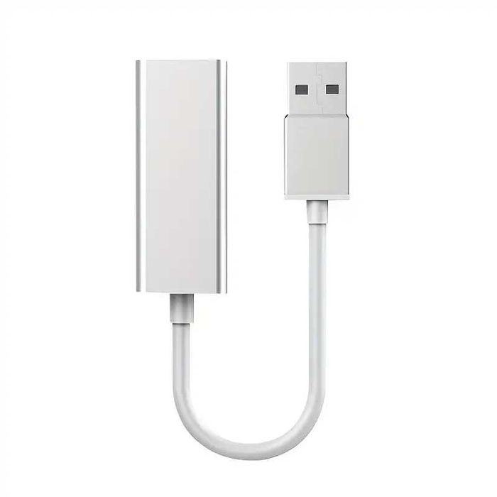 Adaptador de rede USB para Ethernet de 100 Mbps RJ45