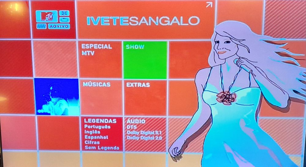 DVD Ivete Sangalo MTV ao vivo 10 Anos Salvador