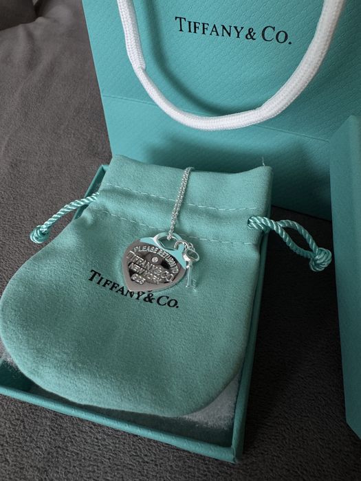 срібна підвіска tiffany 1:1