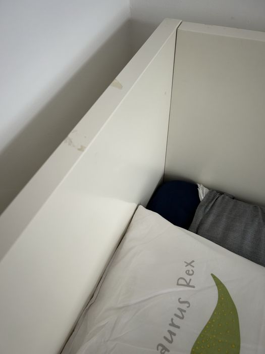 Cama dupla  ikea branca Nova descida de preço