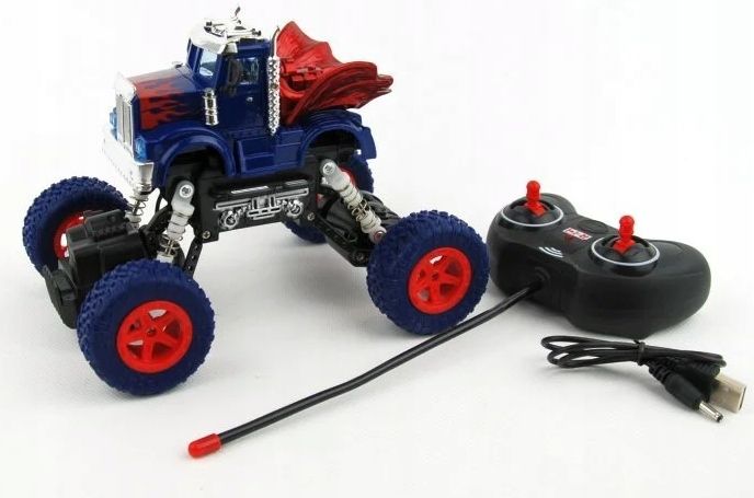 monster truck RC na pilota CIĘŻARÓWKA duże koła TIR zdalnie sterowany