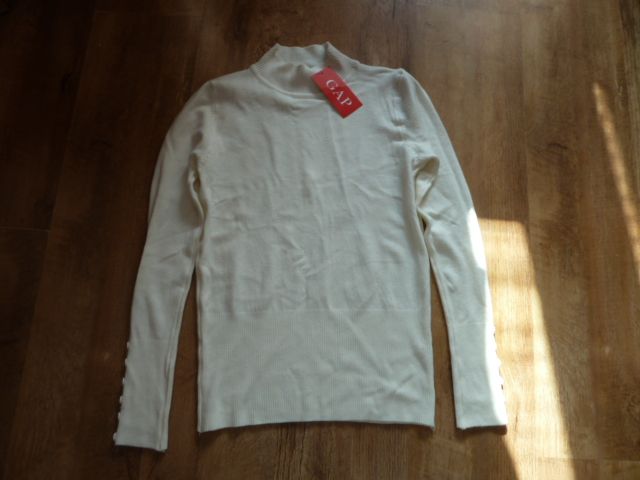 Новый нежный гольф, водолазка, р S-M цвет словоной кости