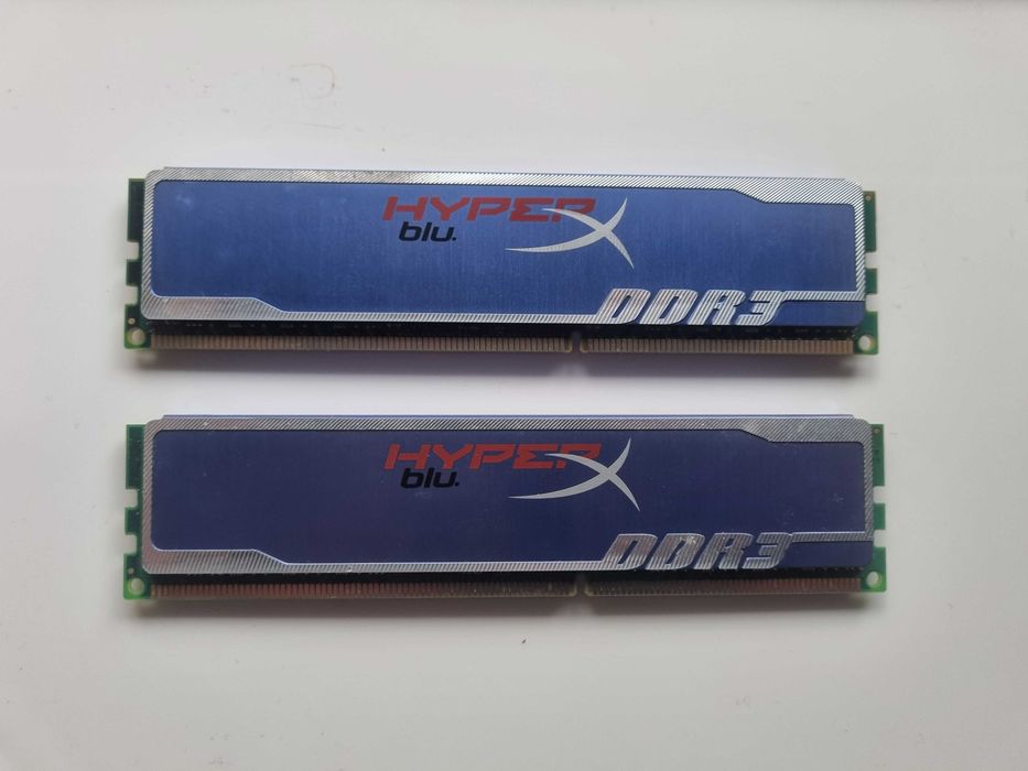 Memória Ram SDRAM Kingston HyperX DDR3 2 x 4GB = 8GB