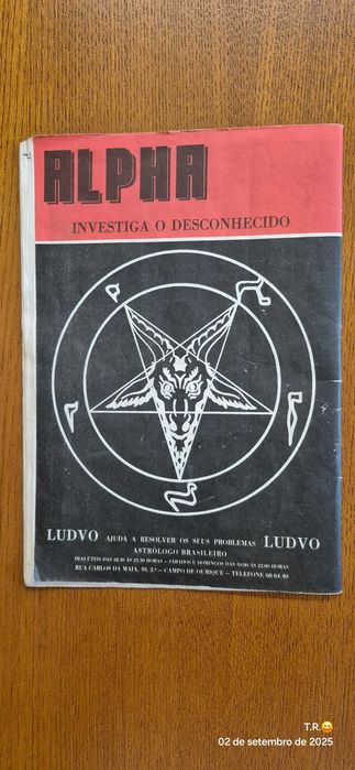 Revista ALPHA - Ciência- Magia - Insólito - Nº 2