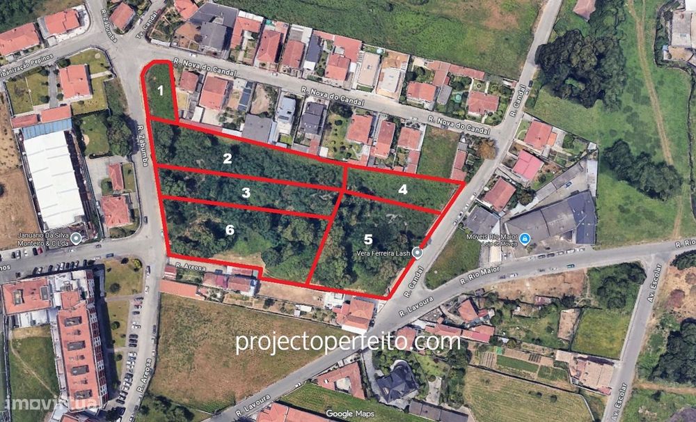 Terreno Urbano  Venda em Paços de Brandão,Santa Maria da Feira — Paços de Brandão, Aveiro