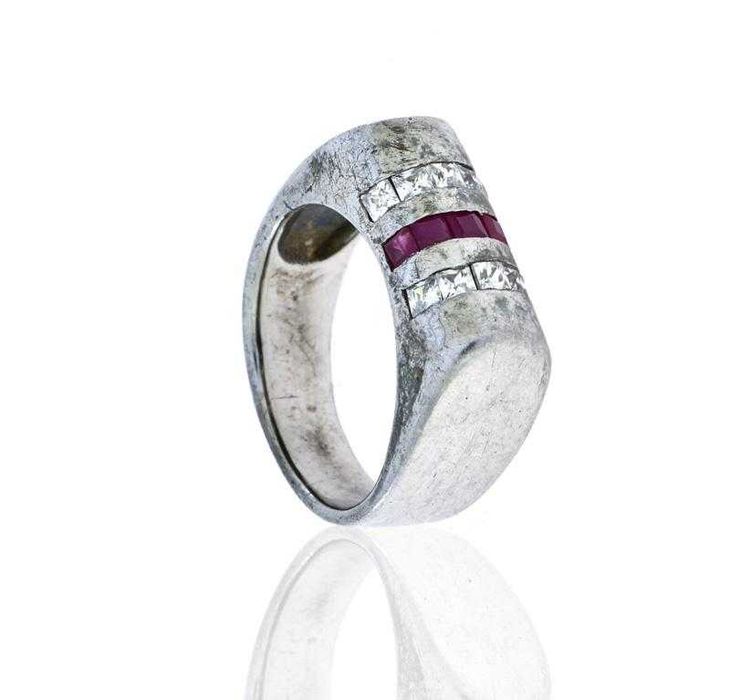 Ruby and Quartz Ring64861188656771122