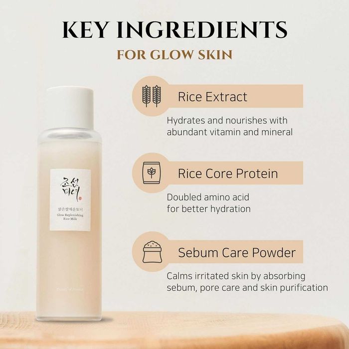 Beauty of Joseon Tônico facial hidratante e revitalizante Rice & Milk