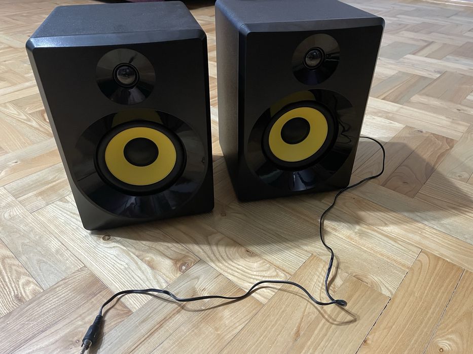 Monitory studyjne aktywne 140W 2 sztuki Vonyx czarne