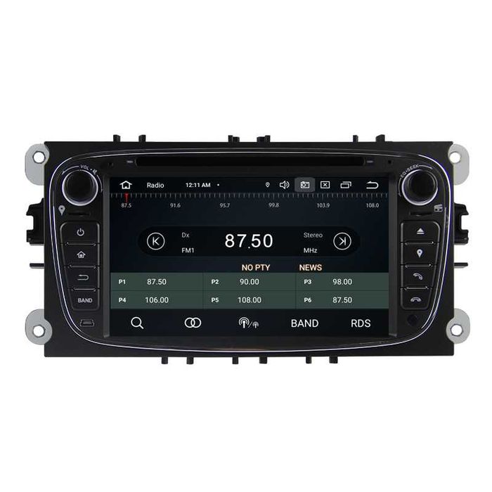 Auto-rádio 2 din android 14 Ford Galaxy Kuga Focus Fiesta Transit