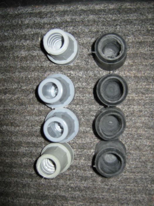 Наконечник на трость на костыли. Накостыльник 65 гр/шт