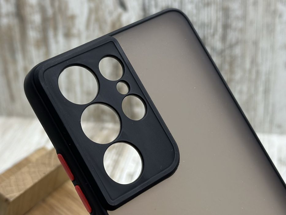 Чехол Matt Case на Samsung S21 Ultra/ S21 Plus/ S21 Защита камер чохол