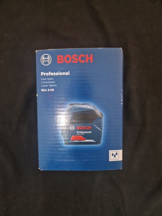 Nível Laser de Linha Bosch GLL 2-10 Professional - NOVO